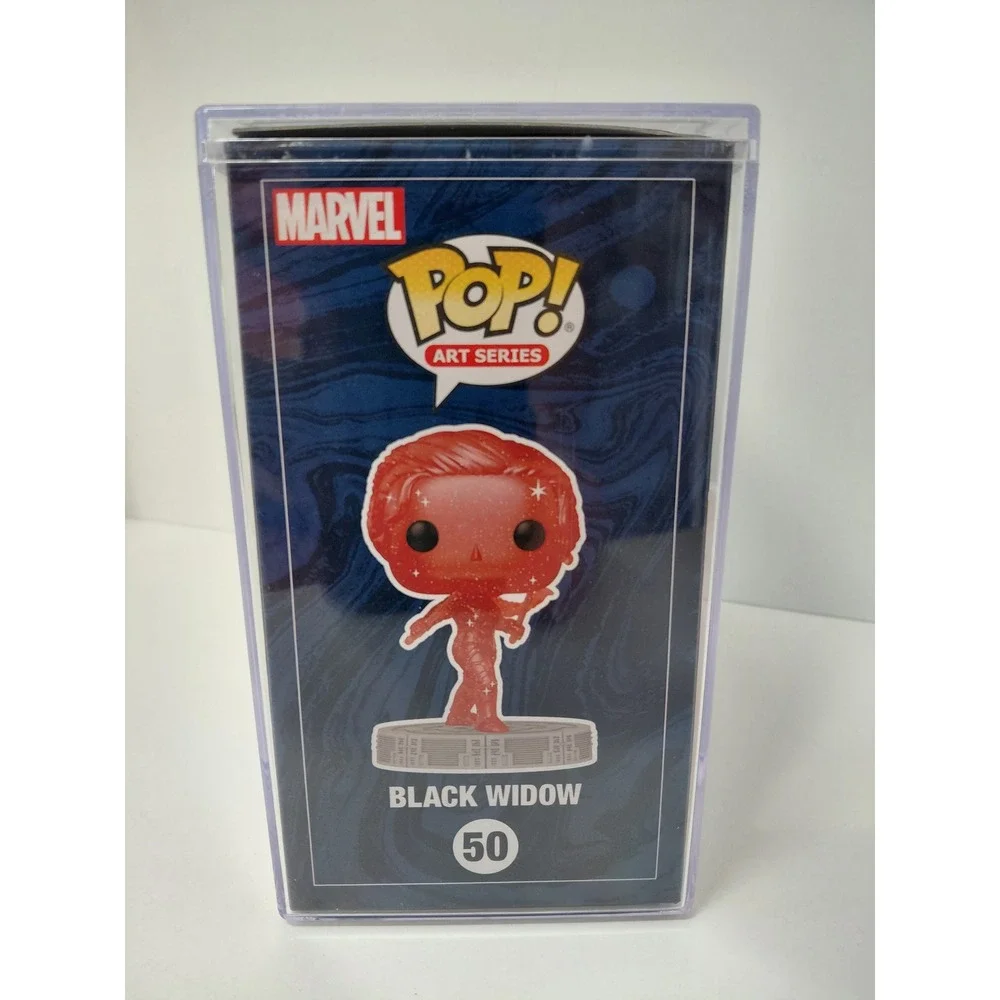 Funko Pop Art Series Marvel Infinity Saga Black Widow 50 Avengers Endgame Figure